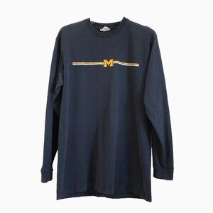 Vintage University of Michigan Long-Sleeve Shirt Men's